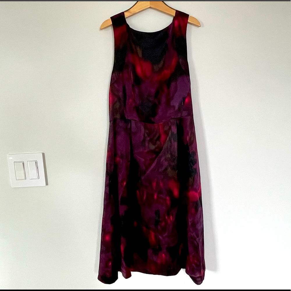 Theory Watercolour Sleeveless Dress